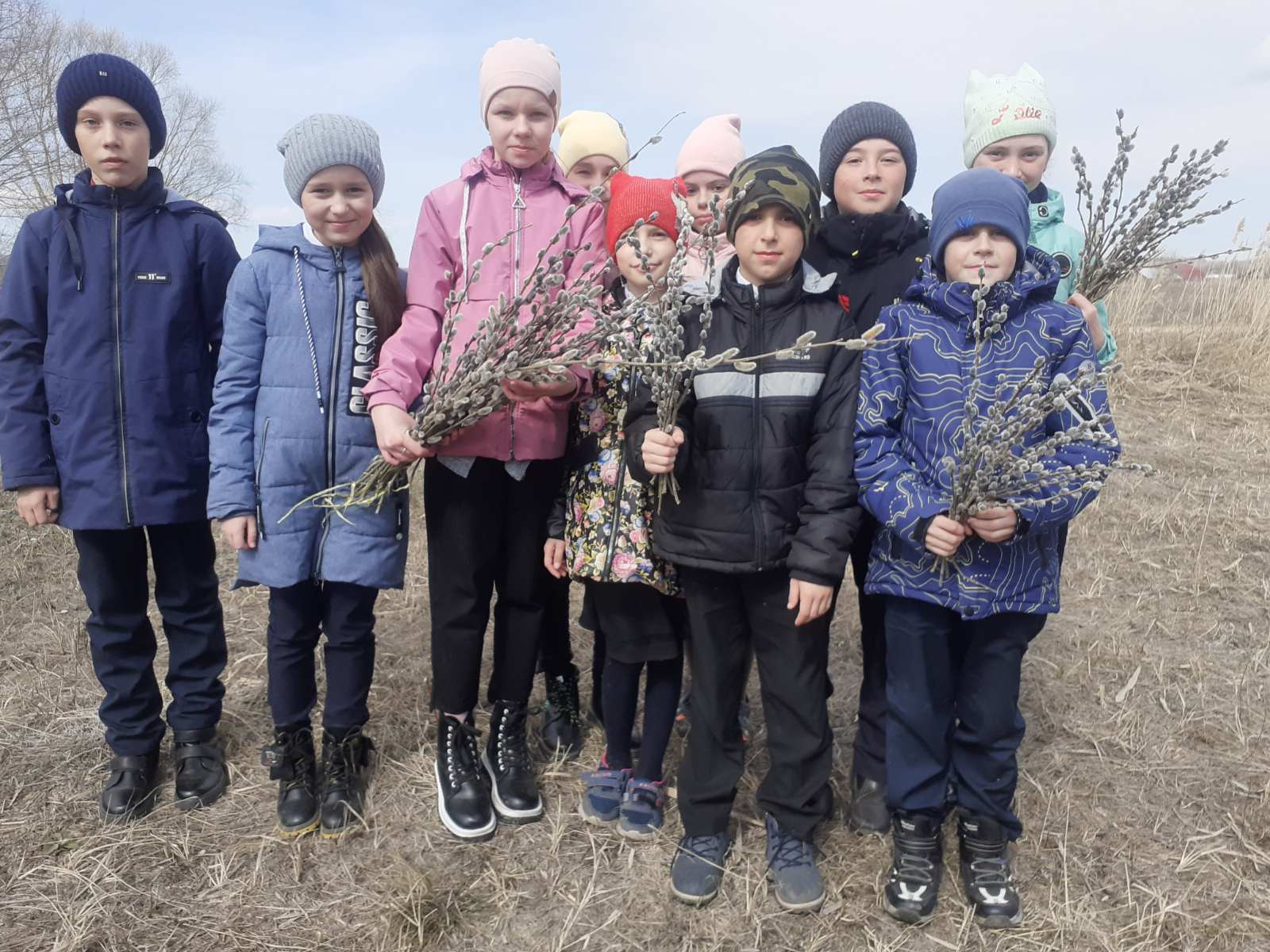 Экскурсия в природу. Пушистая вербочка.